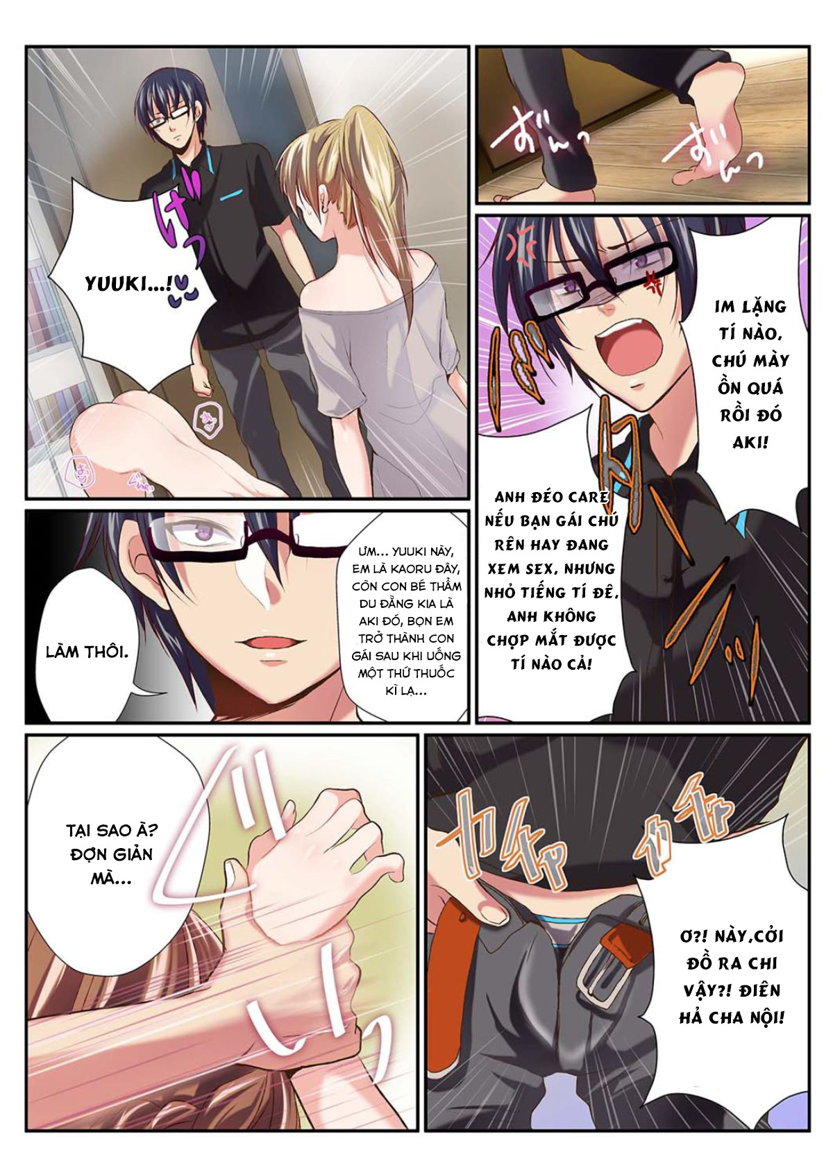 thuốc biến đổi giới tính chapter 1 14