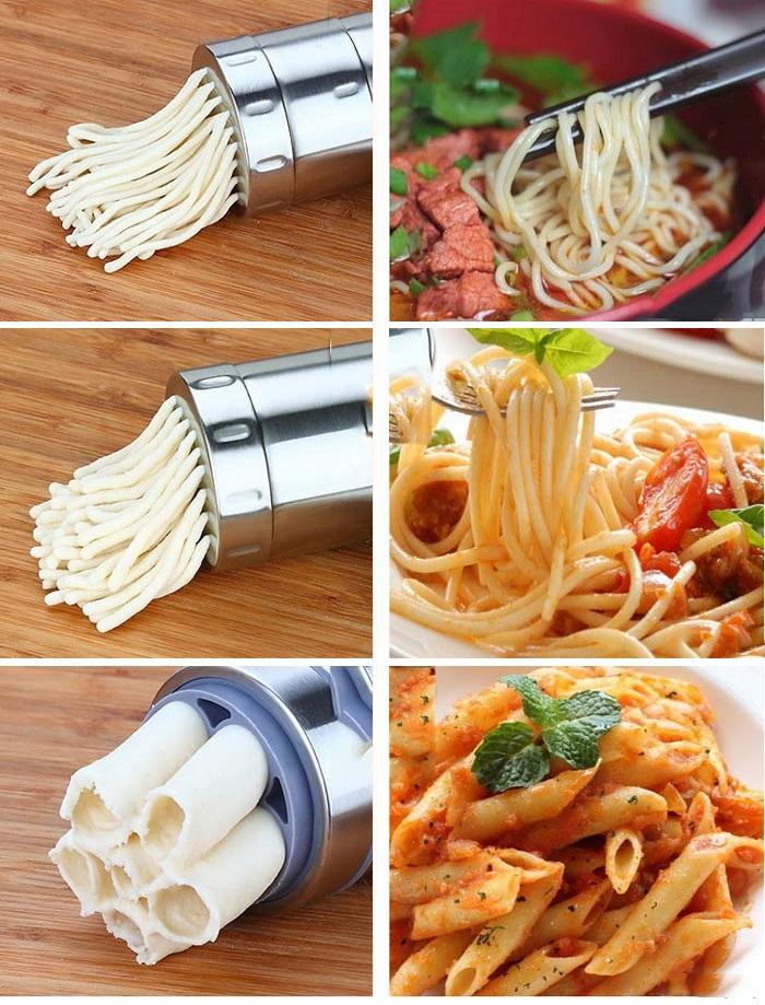 Khuôn Dụng Cụ Làm Bún, Mì Tươi Bằng Inox Tại Nhà - Hàng Chất Lượng