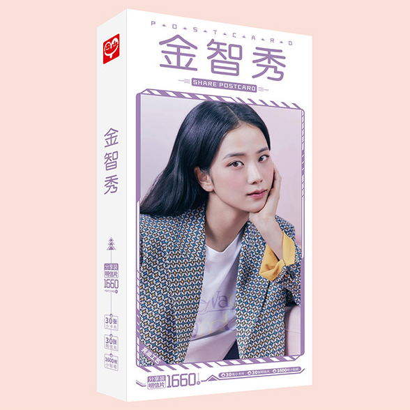 Postcard hộp ảnh Jisoo Blackpink