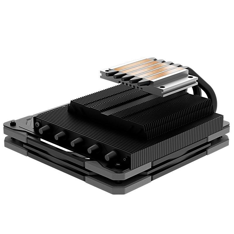Ưu Đãi Tốt Nhất ID-Làm Mát IS-50X Đa Nền Tảng Mỏng Thổi Xuống Làm Mát CPU Năm Ống Dẫn Nhiệt 12Cm Quạt Điều Khiển Nhiệt Độ