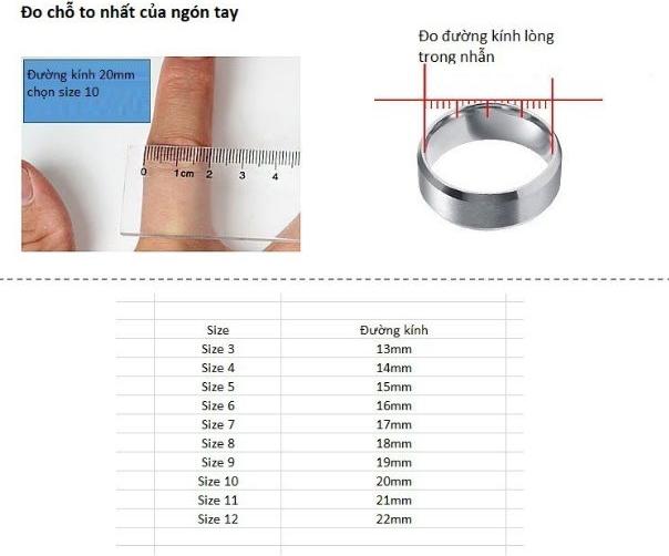 Nhẫn Nam Trơn Bản To 8mm Chất Liệu Thép Titan Ko Rỉ TT 1508