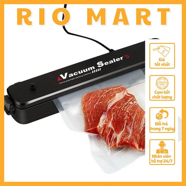 Máy Hút Chân Không Thực Phẩm Vacuum Sealer Z Thế Hệ Mới Tích Hợp Đèn Diệt Khuẩn - Bảo Hành 12 Tháng R08 RIOMART