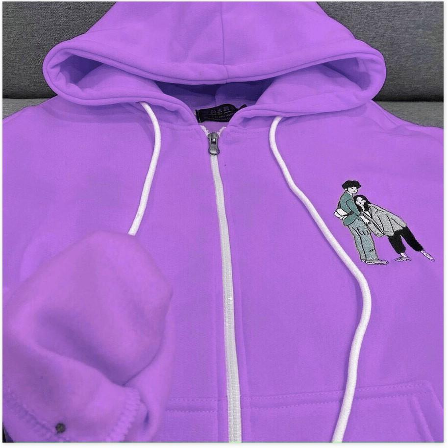 ÁO KHOÁC NỈ HOODIES NAM NỮ CỰC XINH KHANH AN STORE