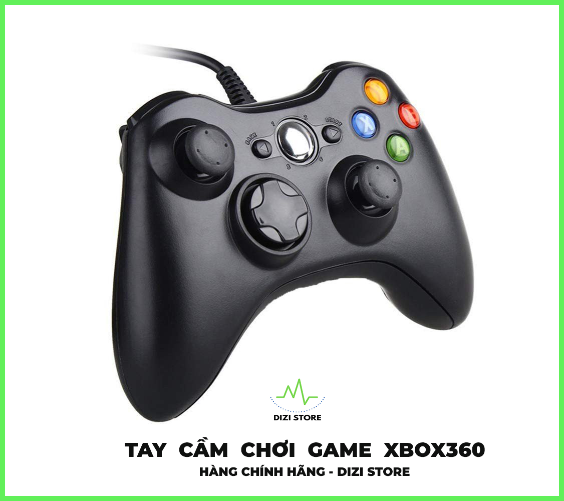 Tay Cầm Chơi Game Xbox 360 - Đen