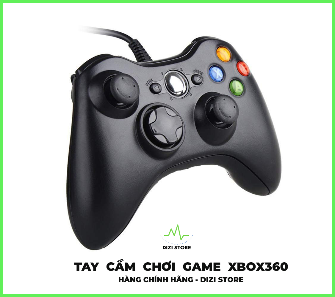 Hình ảnh Tay Cầm Chơi Game Xbox 360 - Đen