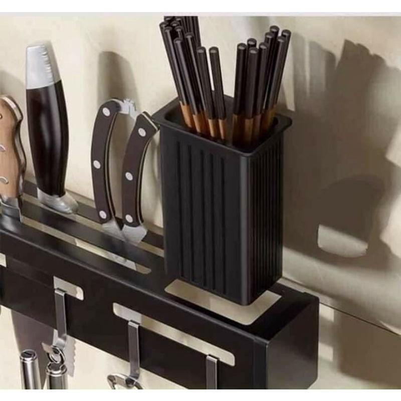Gía treo đồ nhà bếp PHÚ KHANG giá cài dao /kéo, Đồ dùng nhà bếp đa năng bằng Inox Không Gỉ