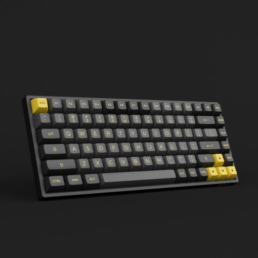 Bàn phím cơ không dây AKKO 3084B Plus Black Gold _Mới, Hàng chính hãng