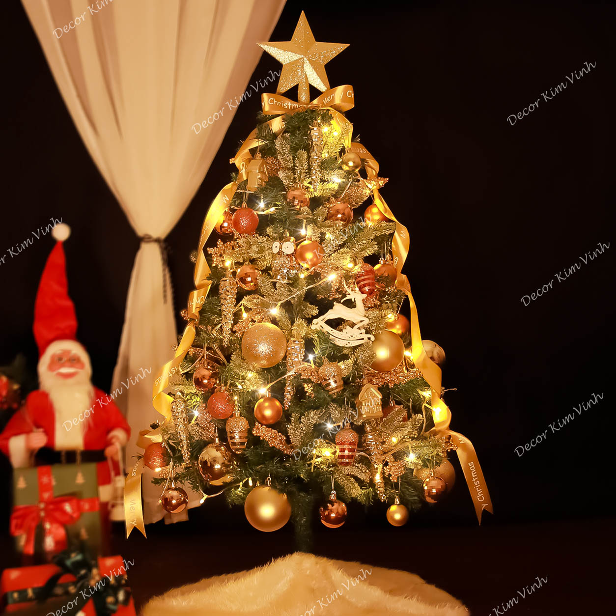 Cây Thông Full Phụ Kiện SET02 Trang Trí Giáng Sinh Noel