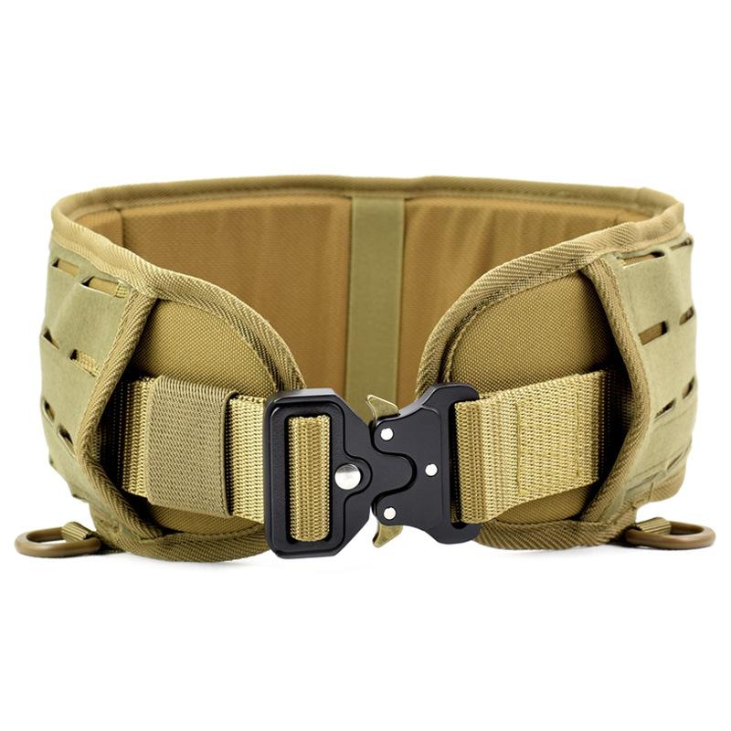 Đội Quân Chiến Thuật Quân Đội Molle Thắt Lưng Nam Đệm Thắt Lưng Hỗ Trợ Airsoft Thon Eo Chiến Đấu Cơ Bụng Ngoài Trời Huấn Luyện Săn Dây Thắt Lưng