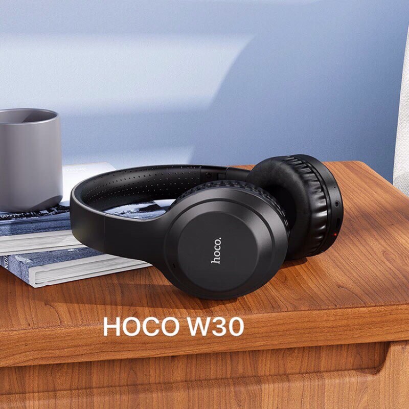 Tai nghe bluetooth không dây Hoco v30 V5.0 - tai nghe chụp tai thể thao có thể gập lại - hàng chính hãng