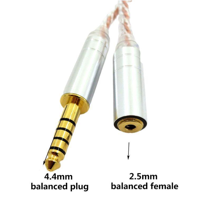 Dây Cáp Chuyển Đổi Âm Thanh Từ 2.5mm Sang 3.5mm 4.4mm