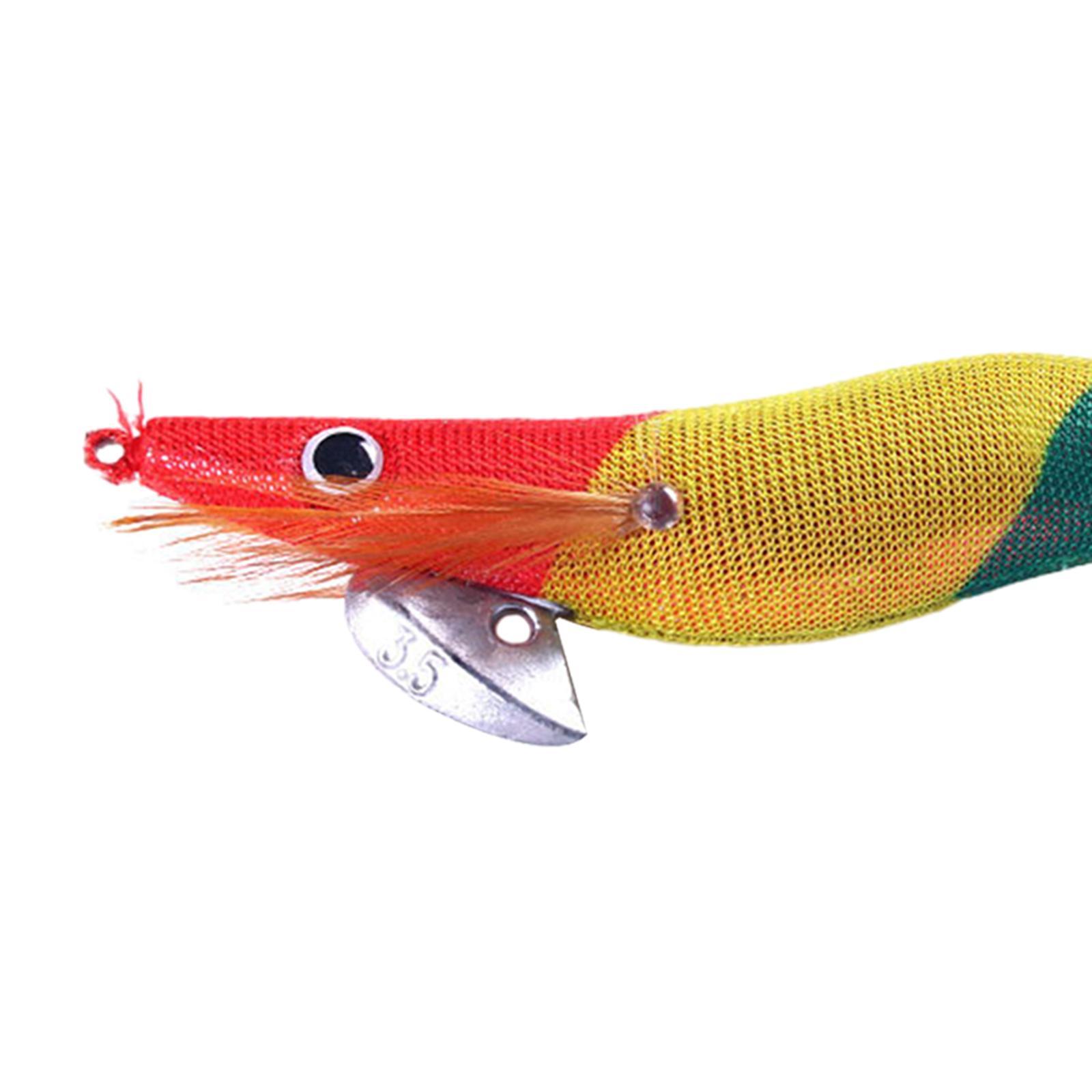 Luminous Squid Jig Hooks 14cm Artificial Squid Jig Lures Durable Squid Hooks