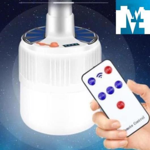 Đèn Led Tích Điện Năng Lượng Mặt Trời Có Điều Khiển Từ Xa 5 Chế Độ Sáng