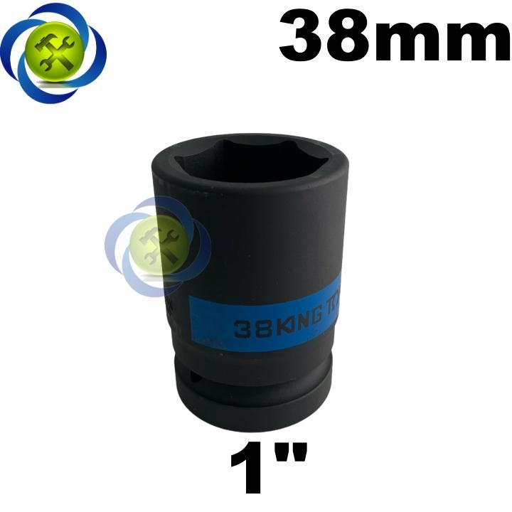 Tuýp 38mm 1 inch Kingtony 883538M loại dài 80mm có 6 cạnh màu đen