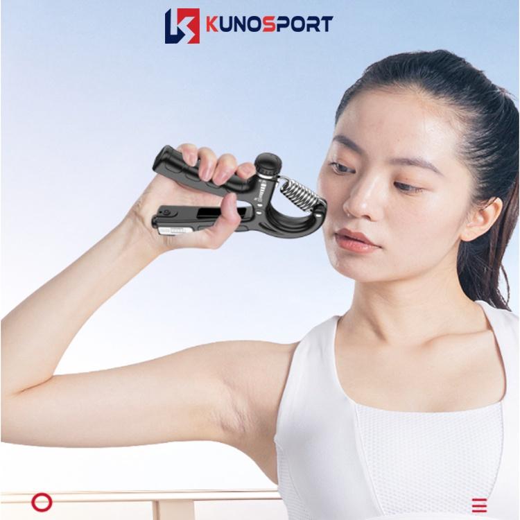 Kìm bóp tay, kìm tập cơ tay KUNOSPORT, dụng cụ tập cơ tay tập gym tại nhà có chỉnh lực 5-60kg