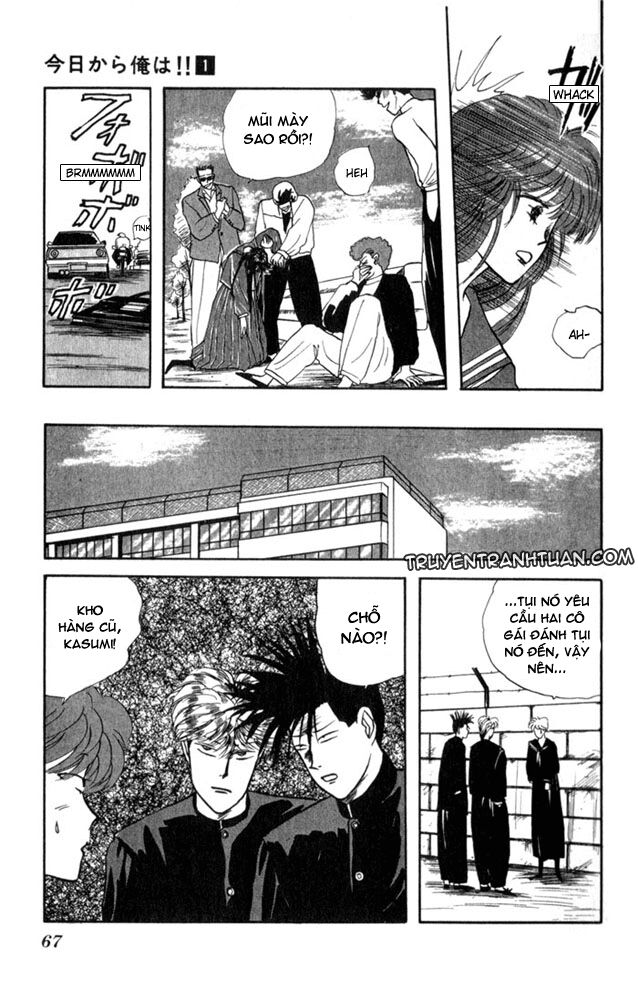 kyou kara ore wa - cặp bài trùng chapter 3 11