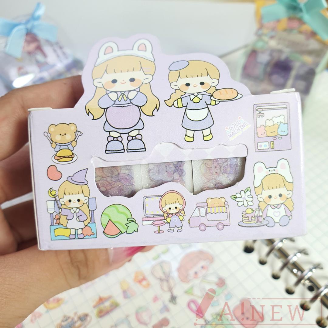 Băng Dính Washi Tape/ Băng keo giấy Nhật Bản