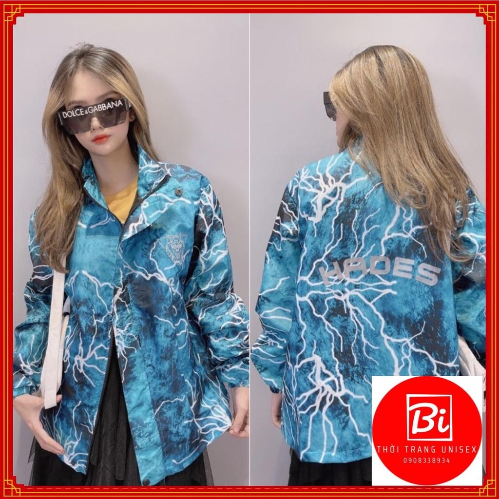 Áo Khoác Dù 3D Phản Quang_Chất Dù Nhập Loại 1 Mặc Mát Mịn_Hàng May 2 Lớp Form Rộng Nam/Nữ Ok