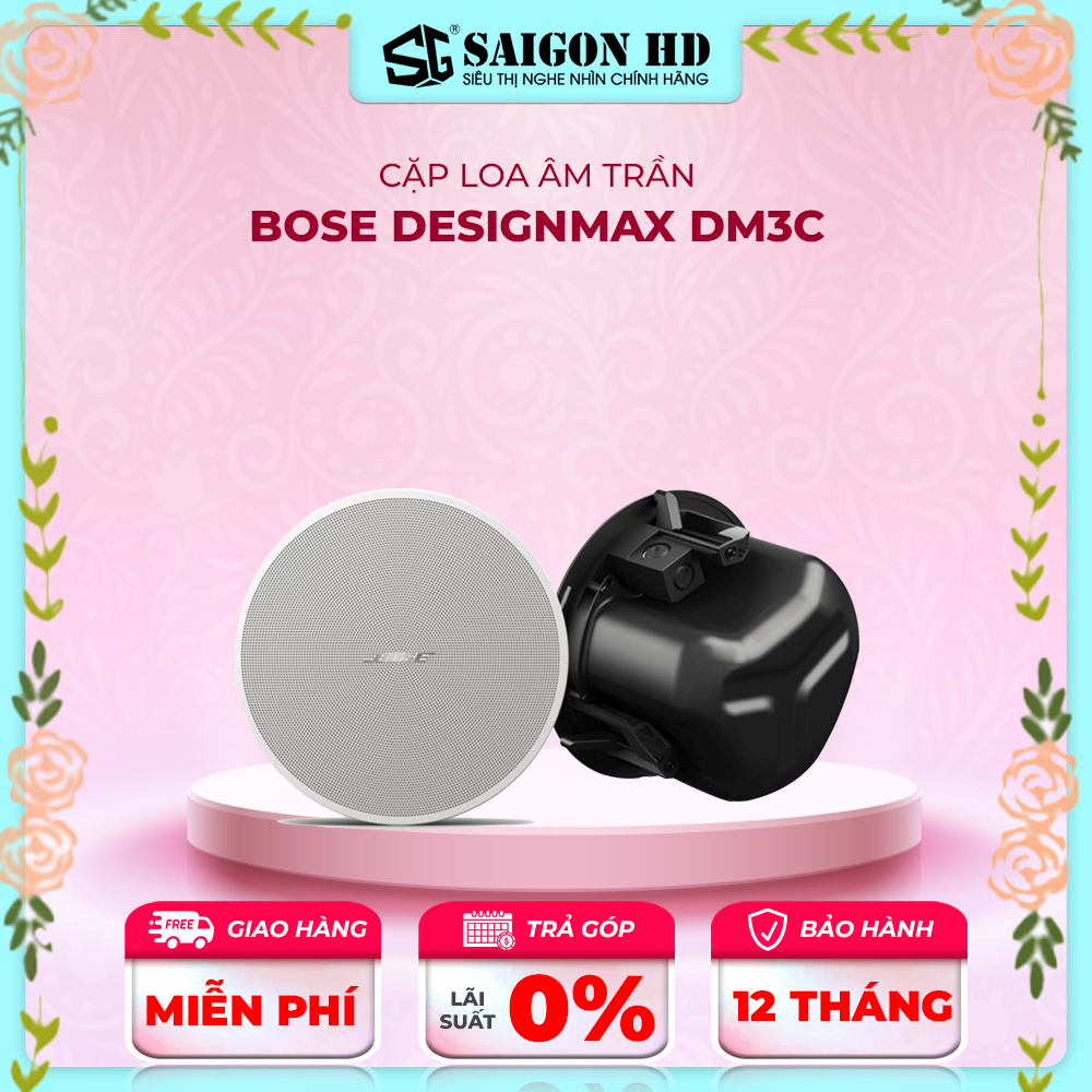 Cặp loa âm trần BOSE DesignMax DM3C - Hàng chính hãng