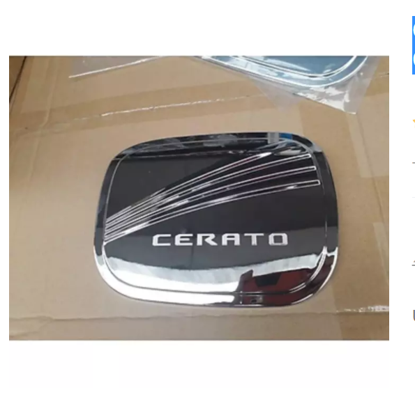 ỐP NẮP XĂNG CHO XE KIA CERATO 2020 MẠ CROM CAO CẤP
