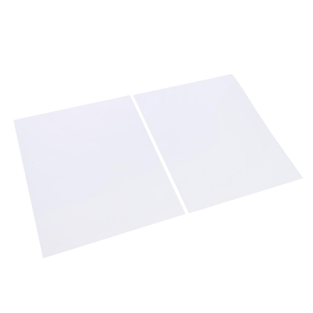 2x Motorcycle Universal Rear View Mirror Protective Film Antifog Rainproof