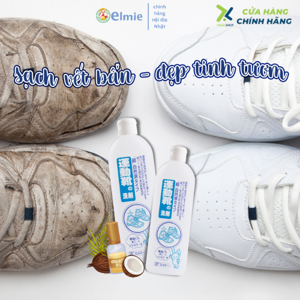 Nước giặt giày thể thao Elmie - 500ml