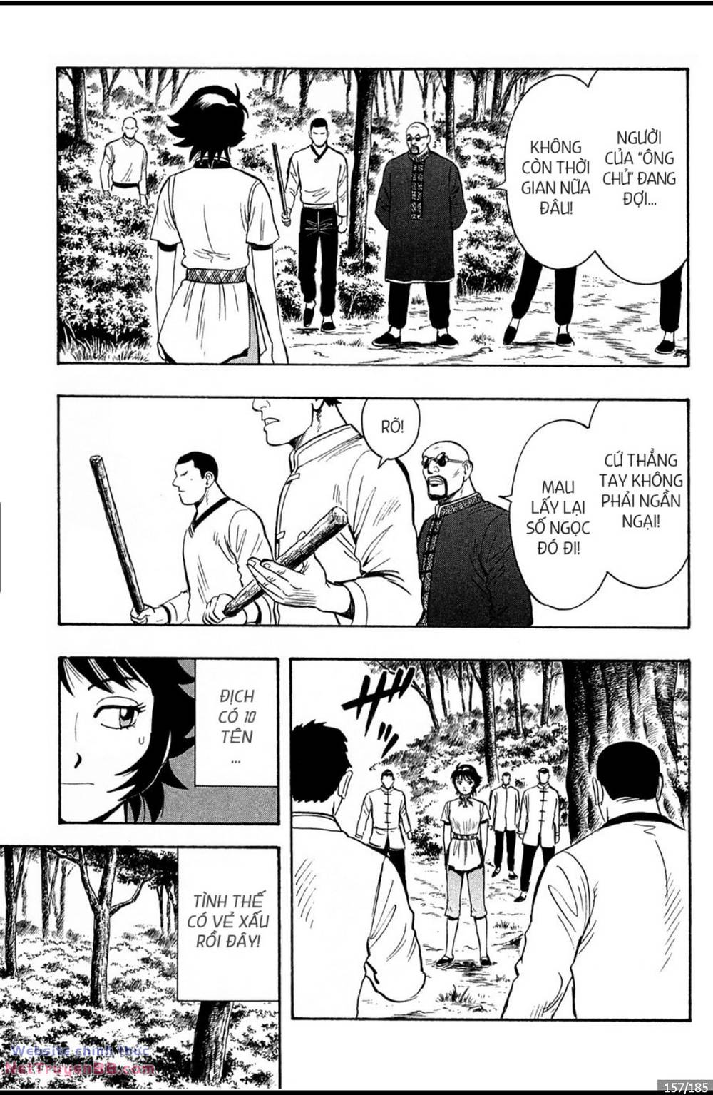 Hoàng Phi Hồng Ngoại Truyện chapter 3 157