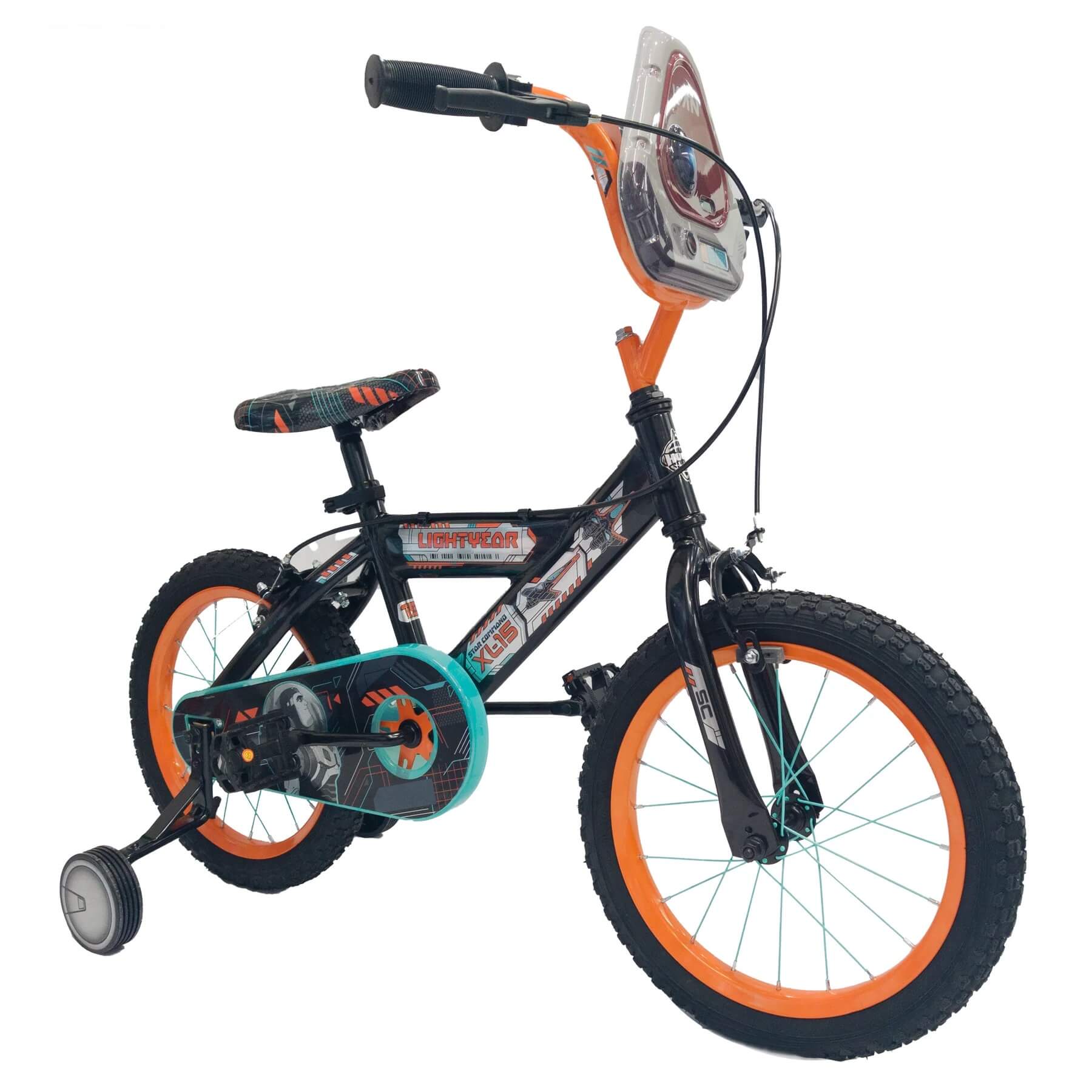 Xe Đạp Thăng Bằng Trẻ Em bánh 16 inch Huffy phi hành gia Buzz Lightyear Màu Đen