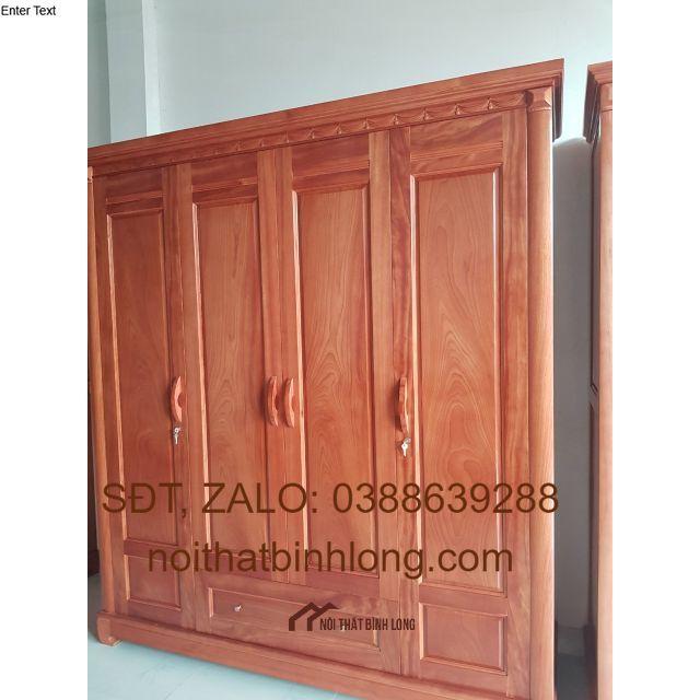 Tủ quần áo gỗ xoan đào