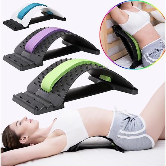 FREE SHIP Dụng Cụ MASSAGE Hỗ Trợ Tập Lưng Và Cột Sống Bảo Vệ Sức Khoẻ Gia Đình Bạn