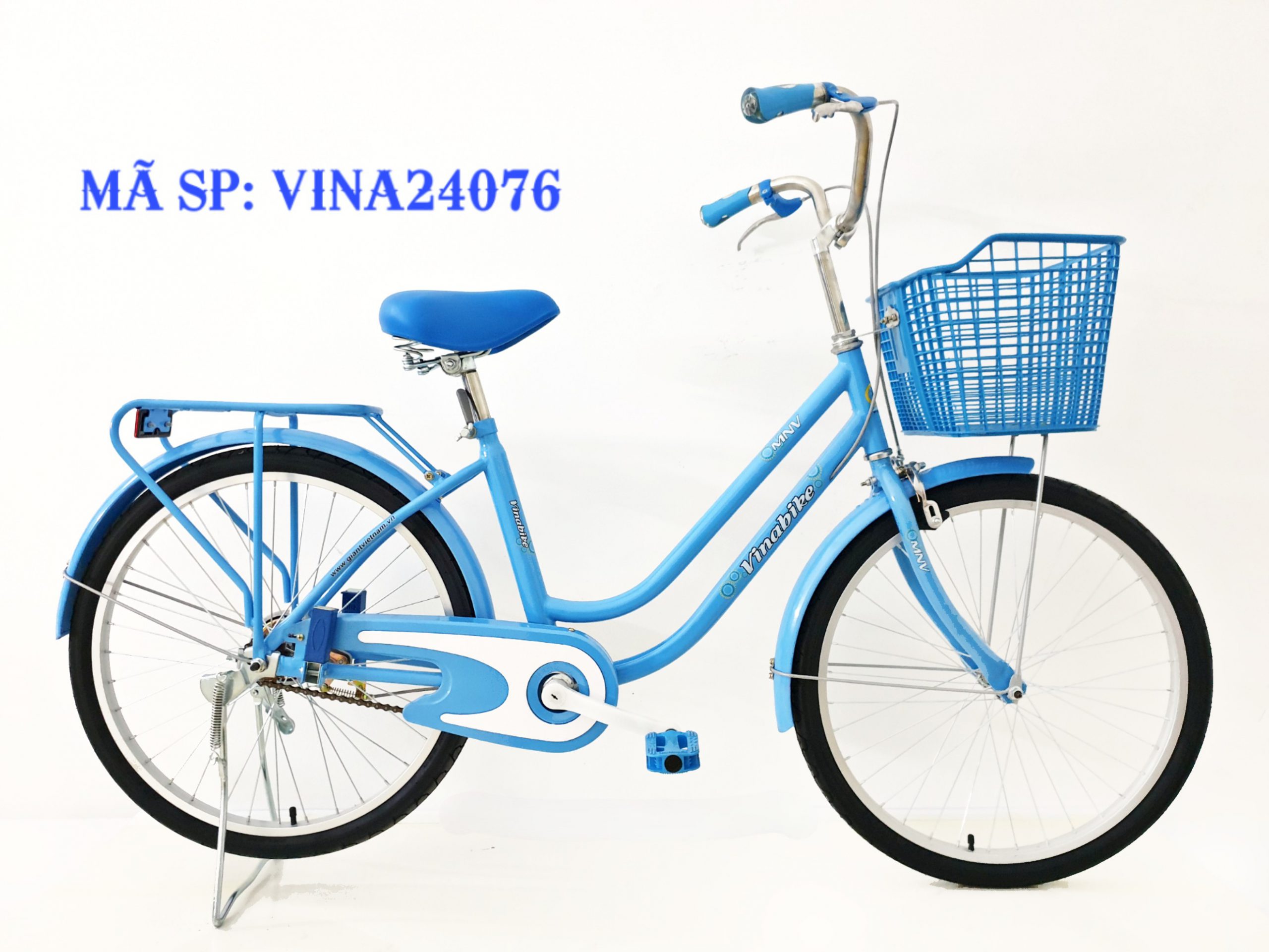 Xe đạp mini Vinabike 24inch nan thưa, phù hợp với người cao từ 1m30 đến 1m60