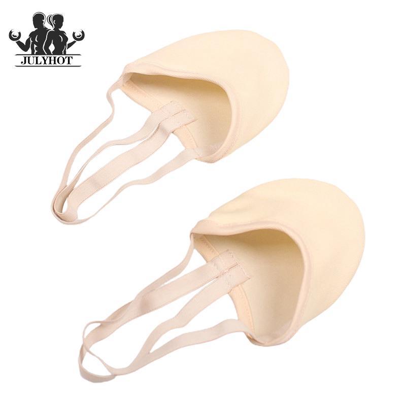1 cặp đế ba lê dài nửa giày thể dục giày trẻ em dành cho người lớn. Size: L