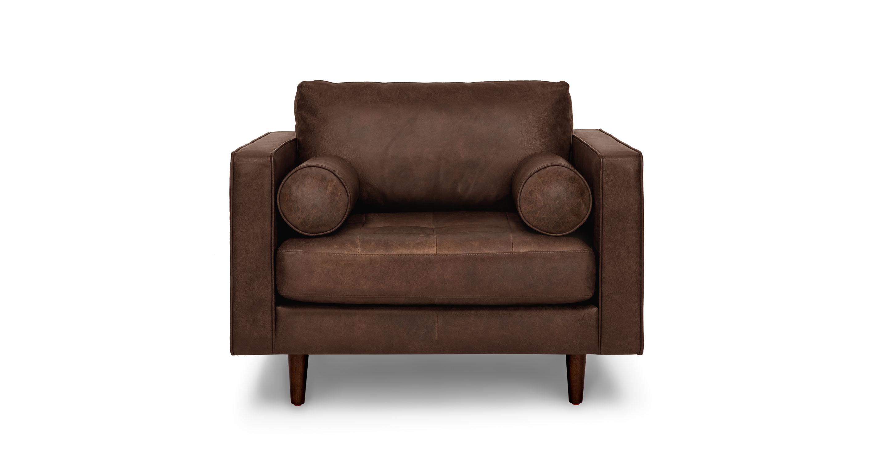 Ghế sofa đơn bọc da