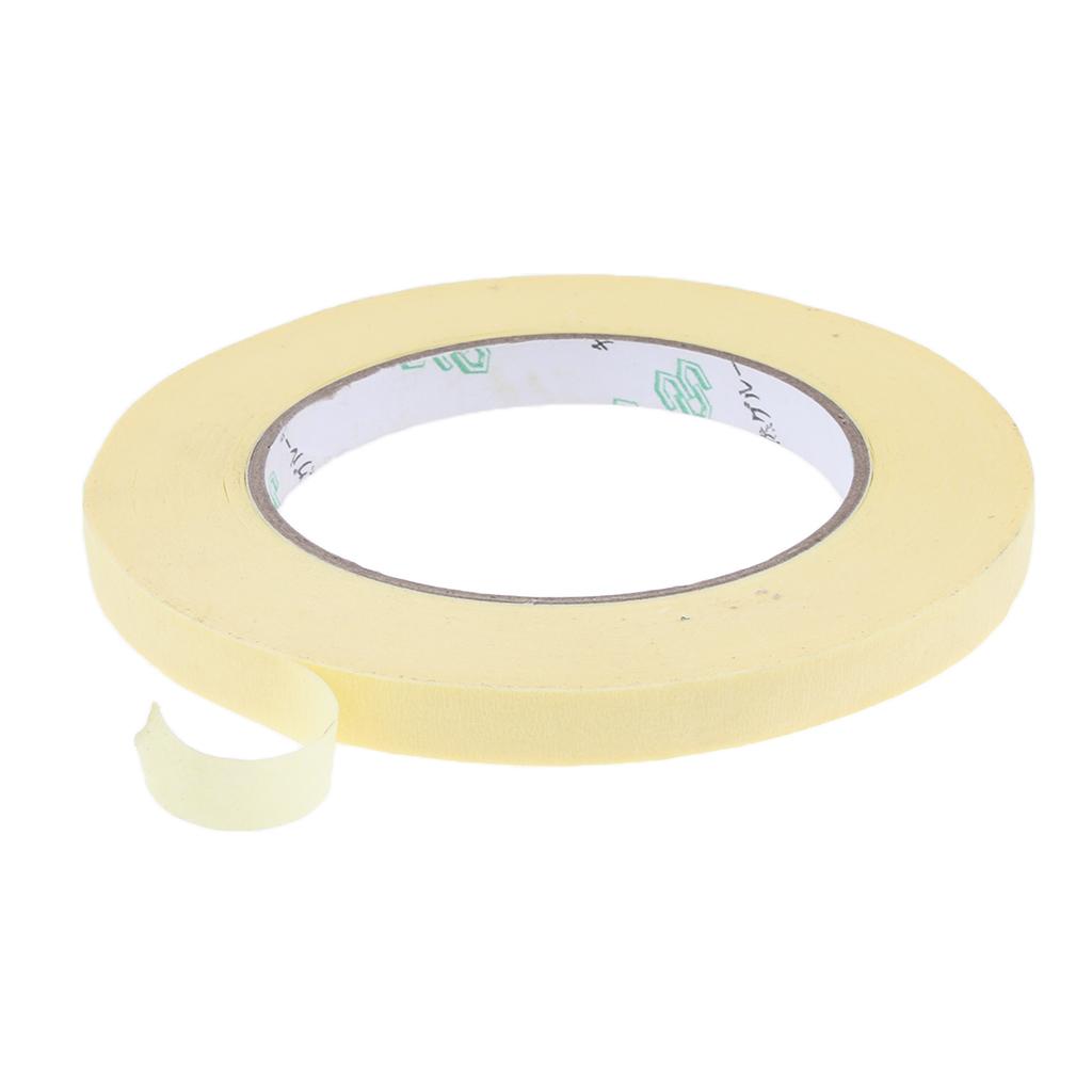 Width 10 to 40mm 1 Piece High Temperature Resistance Painters Masking Paper Tape Heat Crepe Papers For 3D Printer Kit Spare Part Accessory