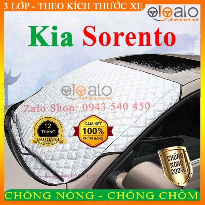 Bạt Phủ Ô Tô Kia Sorento Cao Cấp 3 Lớp Chống Nắng Nóng Chống Nước Chống xước | OTOALO