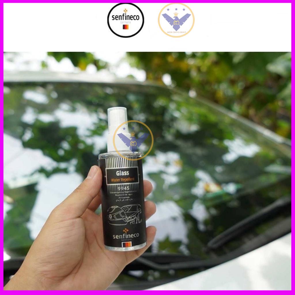 Xịt Phủ Nano Chống Tụ Nước Kính Xe - Senfineco 9945 - Water Repellent - 100ml