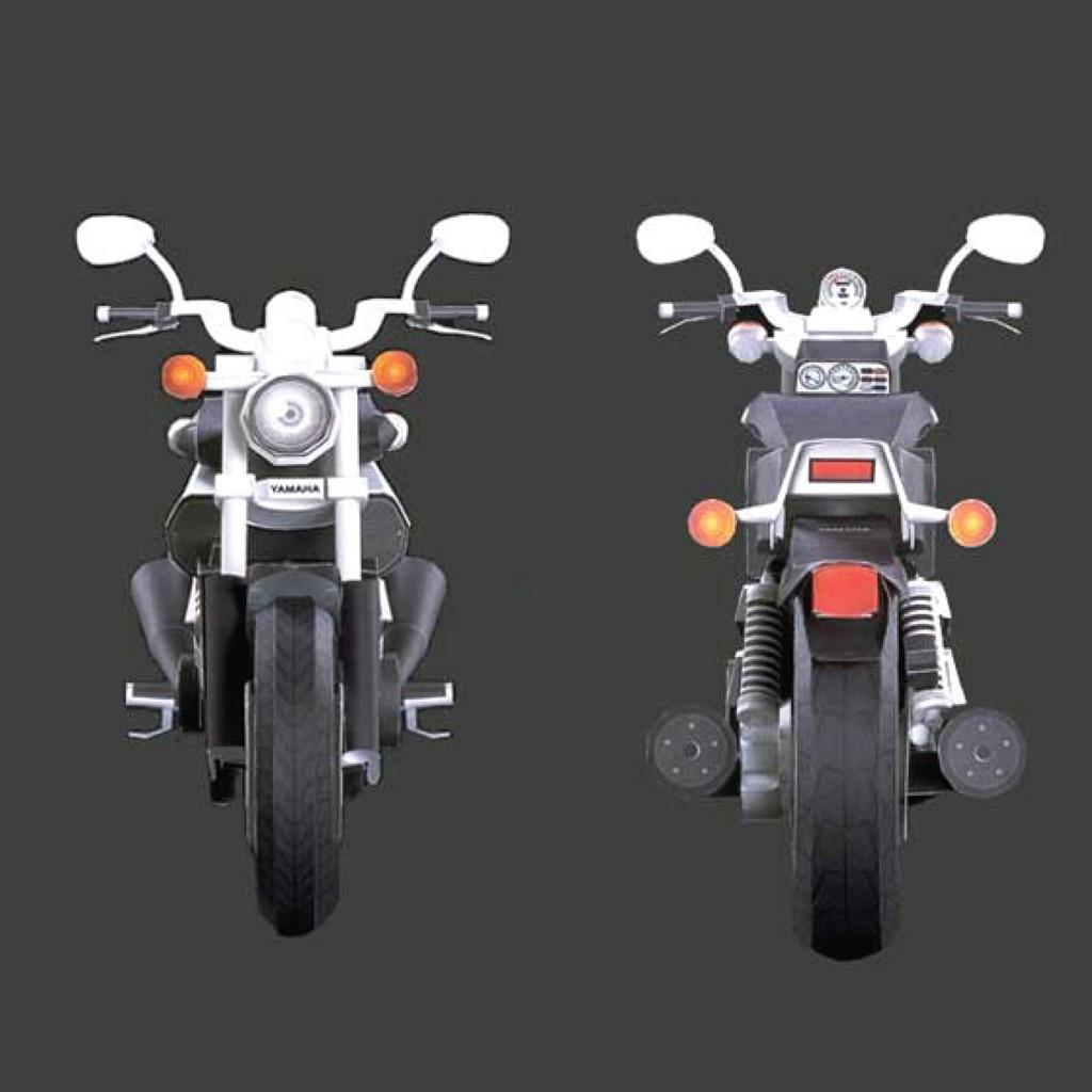 Mô hình giấy Xe máy Yamaha VMAX 1990