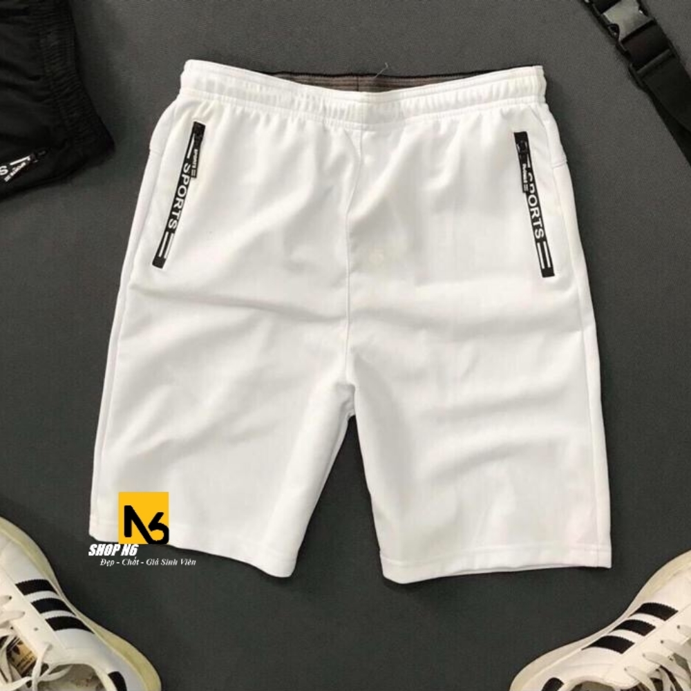 Quần short nam thể thao đồ gym thun cotton 4 chiều, quần đùi nam mặc nhà thể thao cao cấp ShopN6 - QSB2 (Nhiều Màu)