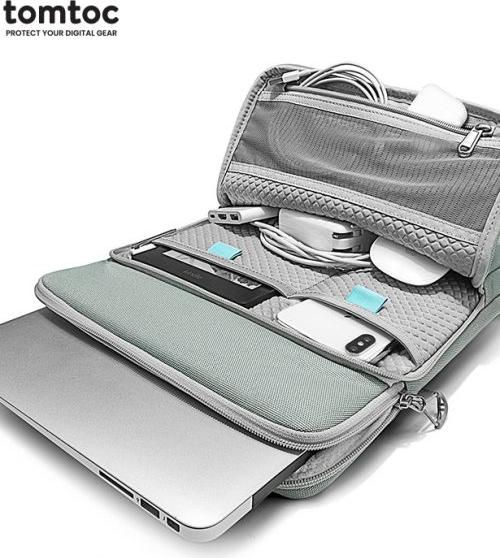 Túi xách chống sốc tomtoc 360° protection premium macbook pro/air new H13- Hàng Chính Hãng