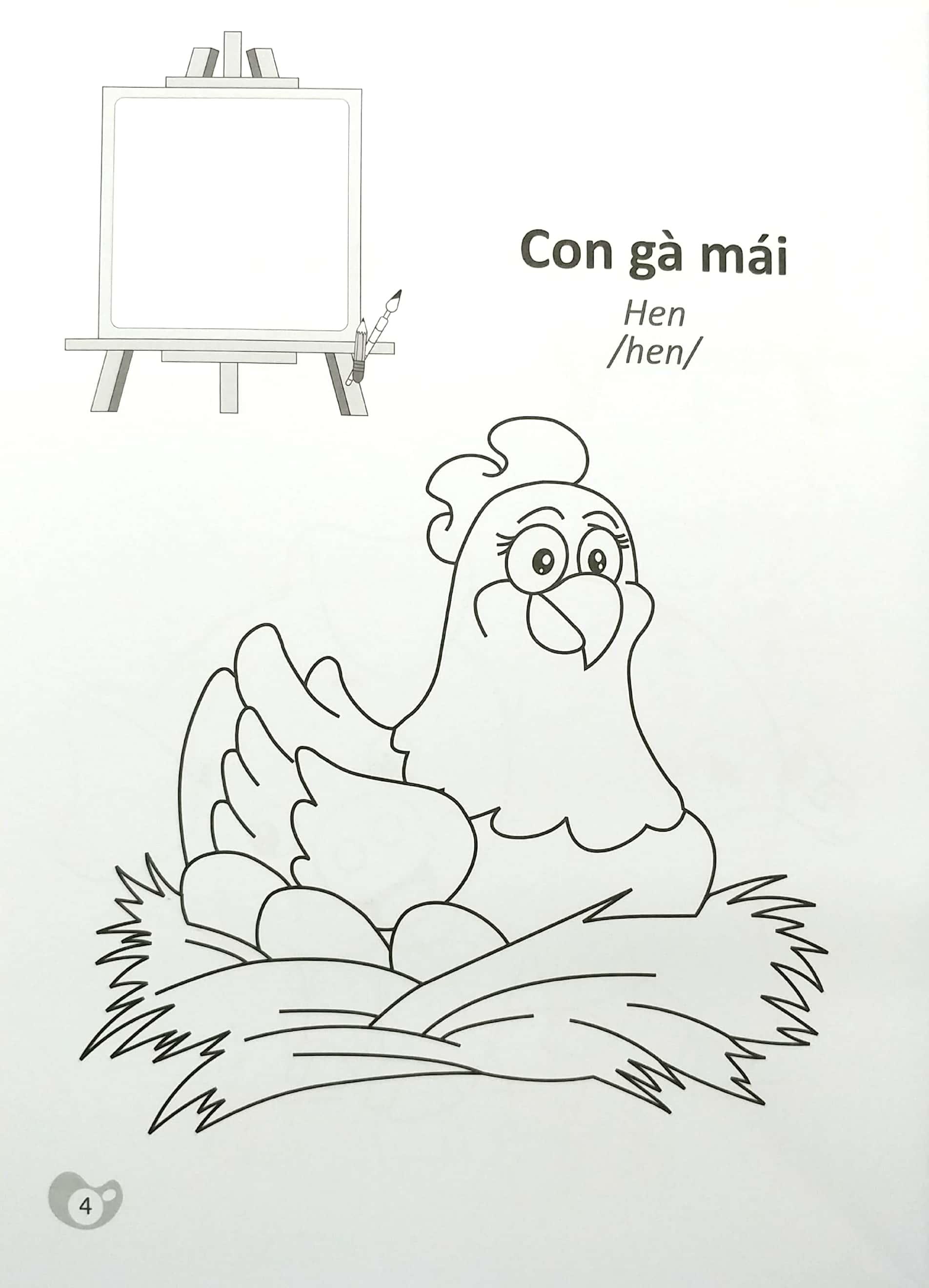 Tô Màu Chúng Mình Tập Làm Họa Sĩ - 3-6 Tuổi - Động Vật