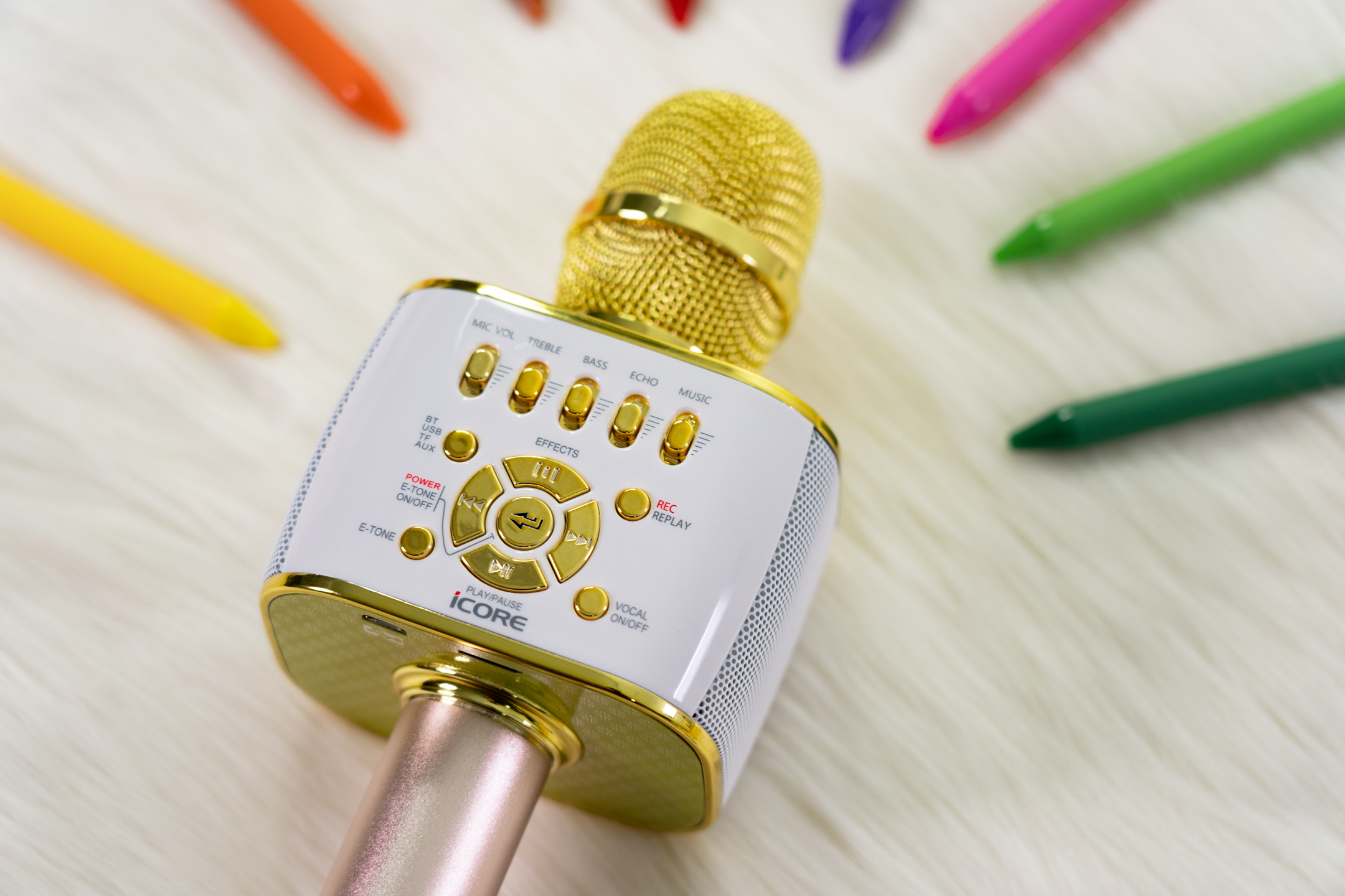Micro Karaoke 3 trong 1 IC-M99 - Hàng Chính Hãng