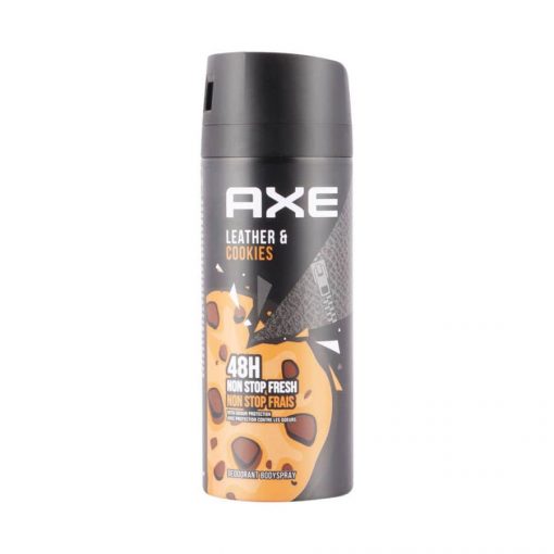 Xịt khử mùi toàn thân cho nam AXE Leather &amp; Cookies 48H Fresh 150ml