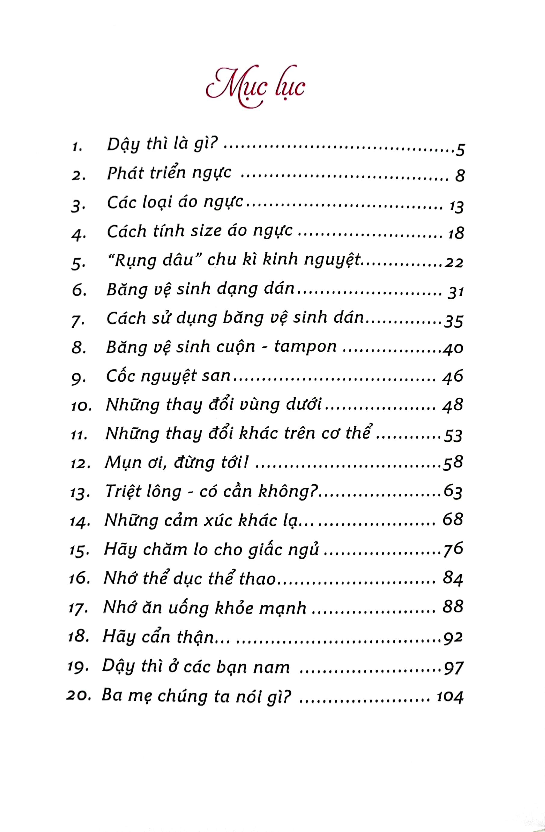 Chào Tuổi Dậy Thì! - Kiến Thức Về Dậy Thì Dành Cho Cá Bạn Nữ 8-12 Tuổi