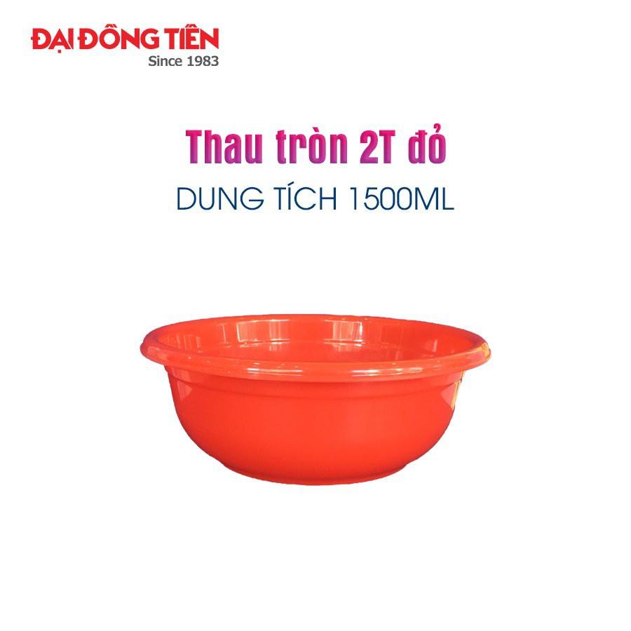 Thau Nhựa Tròn 2T Đại Đồng Tiến C1747