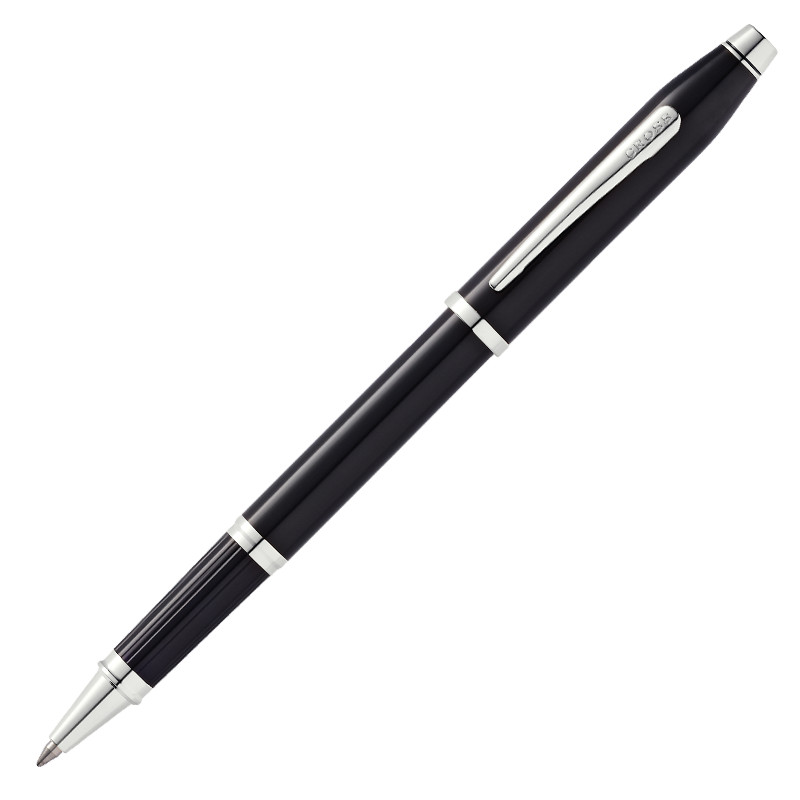 Bút Ký Doanh Nhân Mực Nước Cross Century II Sơn Mài Màu Đen/Xanh Dương Cao Cấp