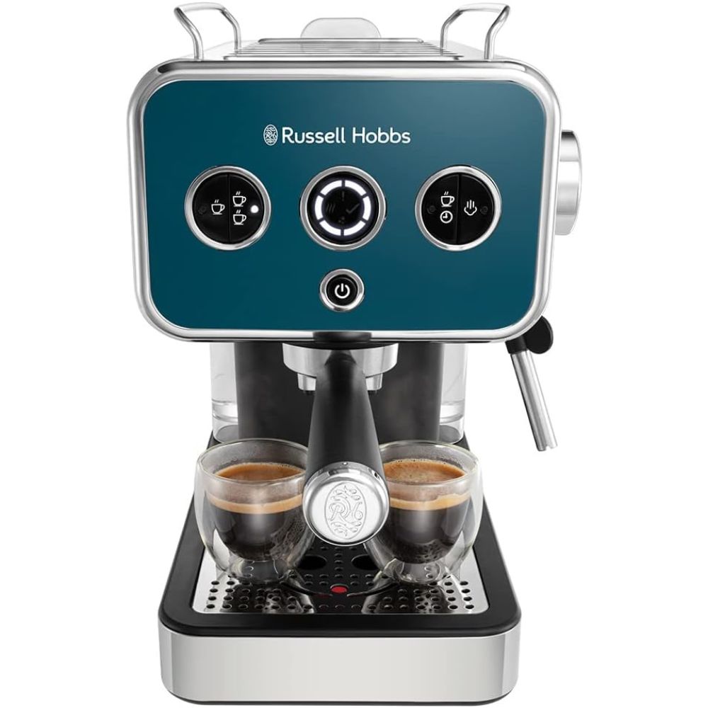 Máy Pha Cafe RUSSEL HOBBS Espresso Distinctions 26451-56 1350W Màu Xanh Biển hàng chính hãng