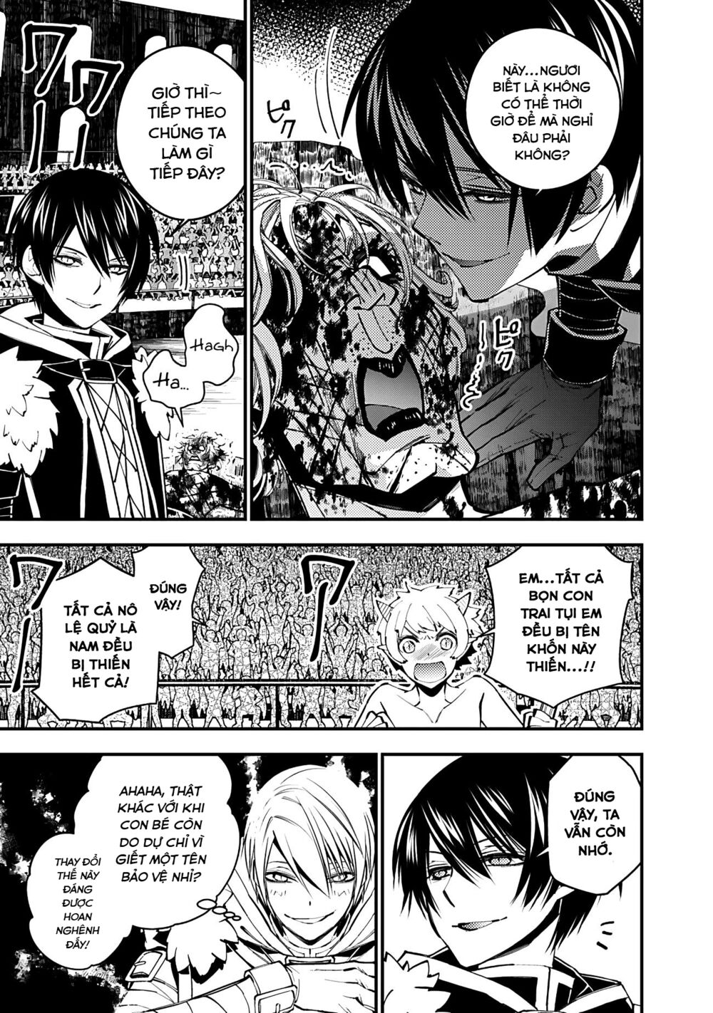 sự trỗi dậy của anh hùng hắc ám chapter 45 17