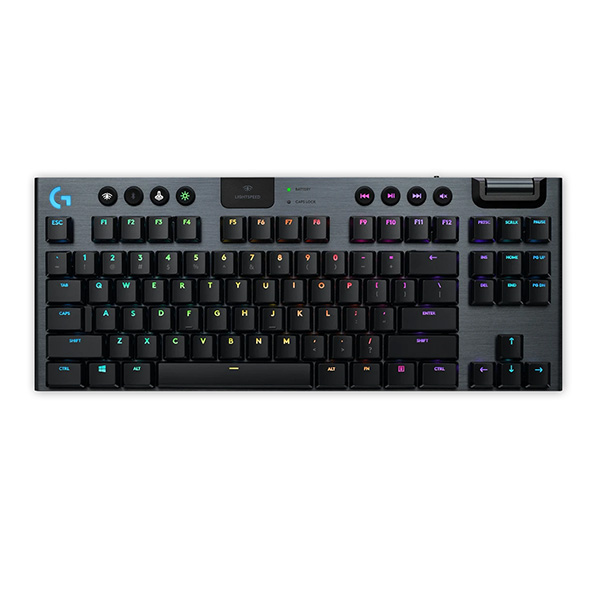 Bàn phím game cơ học không dây Lightspeed Logitech G913 TKL - Hàng Chính Hãng