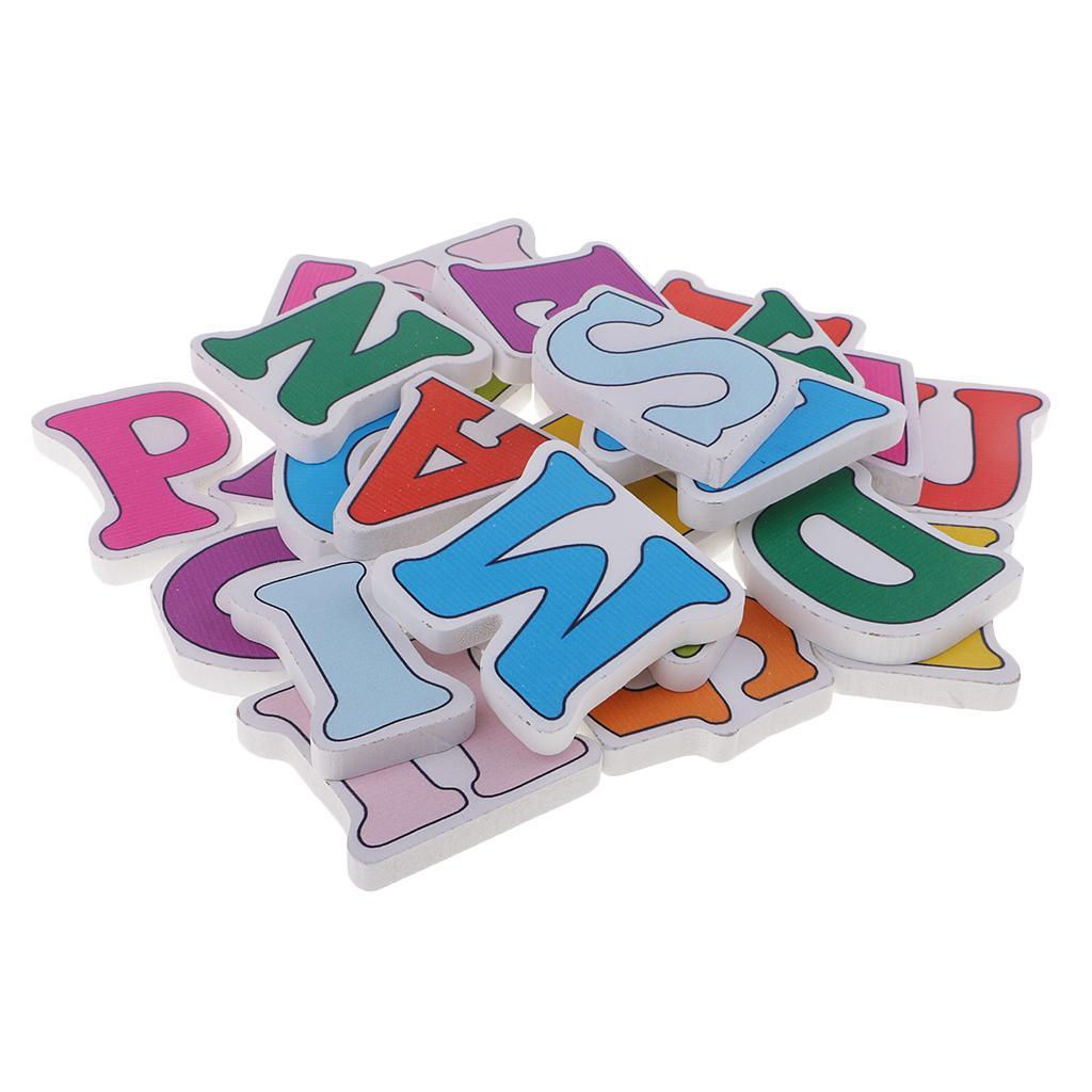 26 Wooden Letters Alphabet Wall/Art/Craft/Kids Learning/Spelling/Decorations