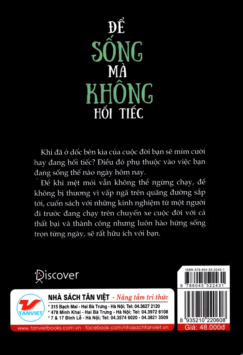 Để Sống Mà Không Hối Tiếc - Tặng Kèm Sổ Tay